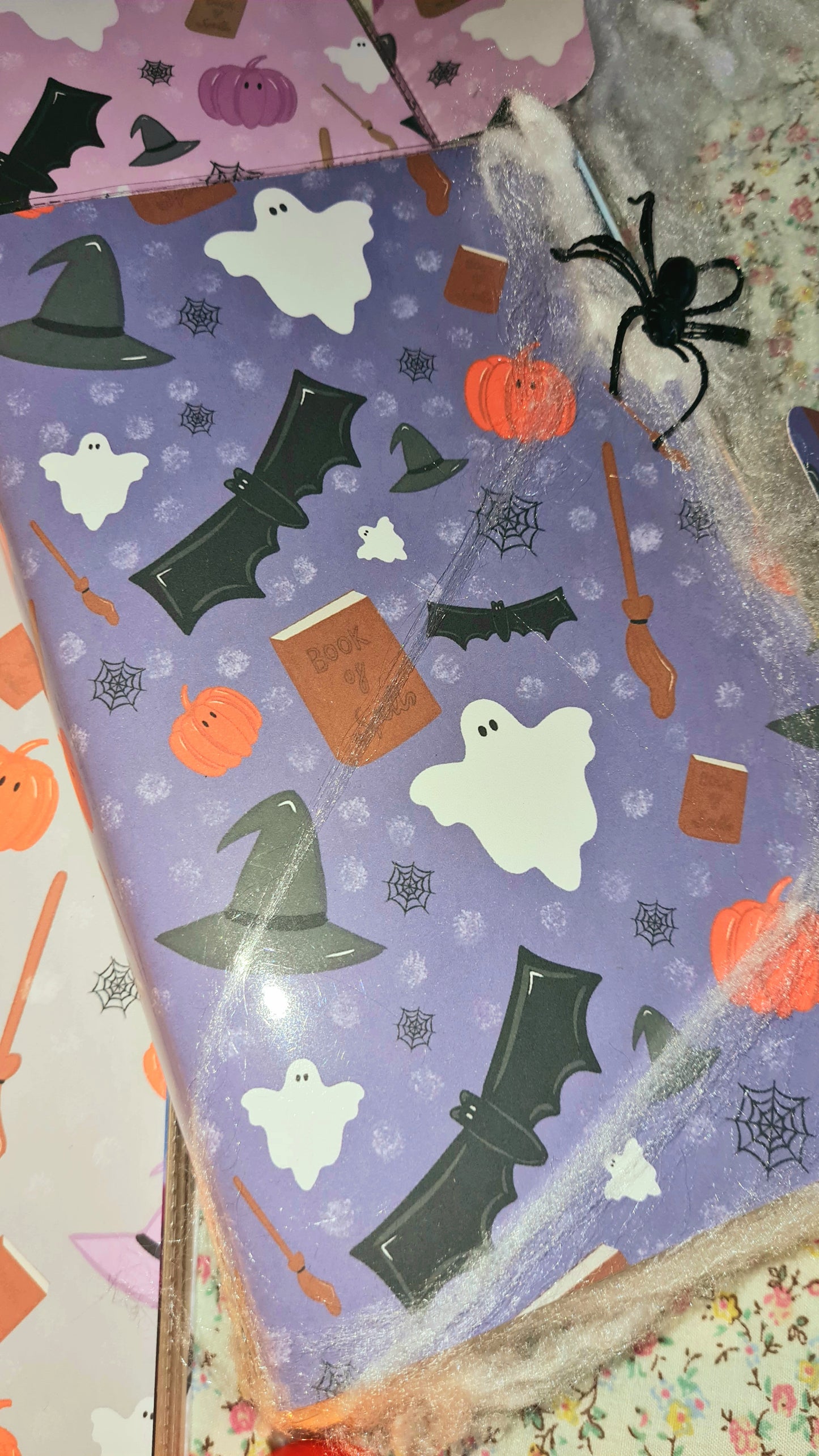 Halloween/Spooky Protective Interchangeable Book Covers.