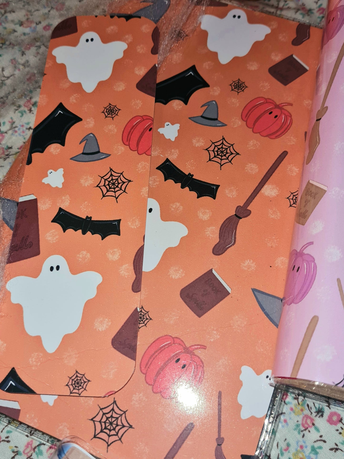 Halloween/Spooky Protective Interchangeable Book Covers.