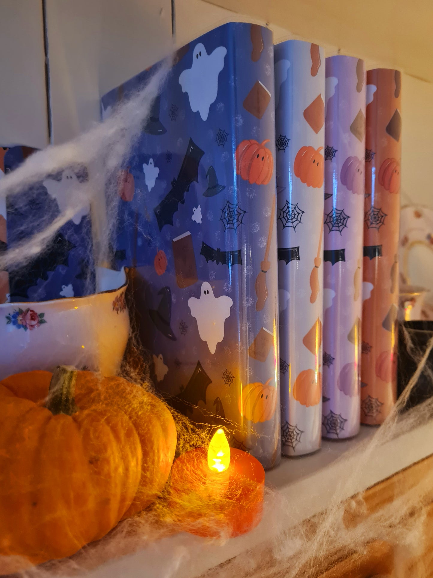 Halloween/Spooky Protective Interchangeable Book Covers.