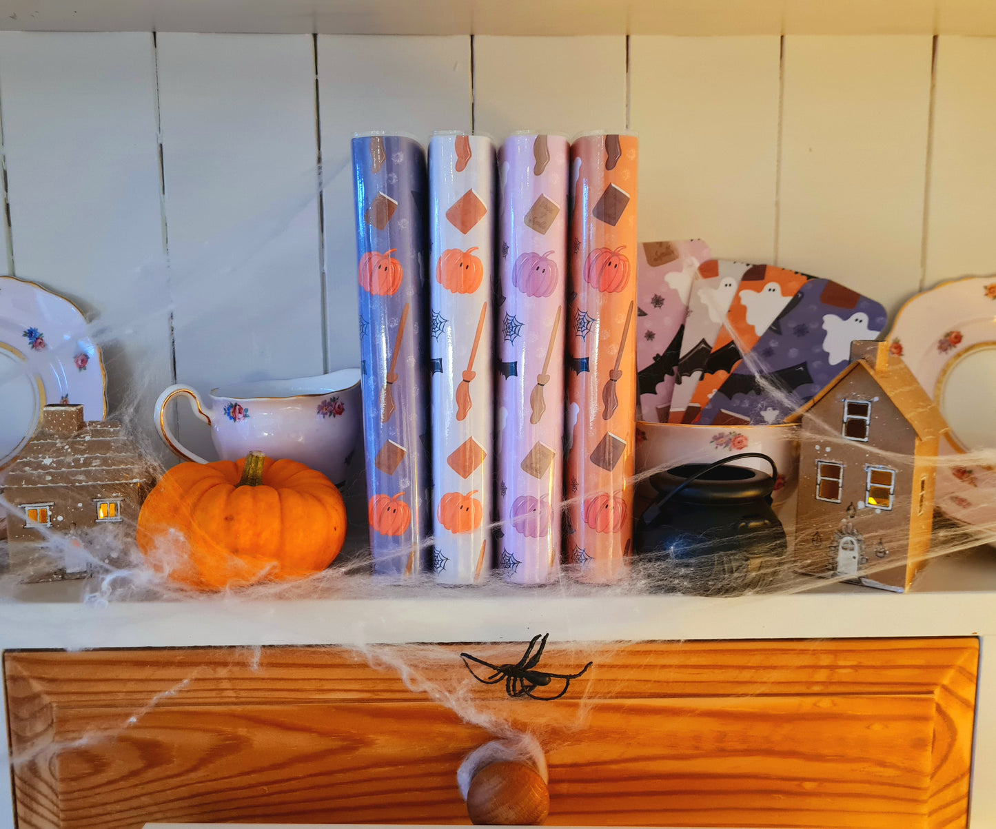 Halloween/Spooky Protective Interchangeable Book Covers.