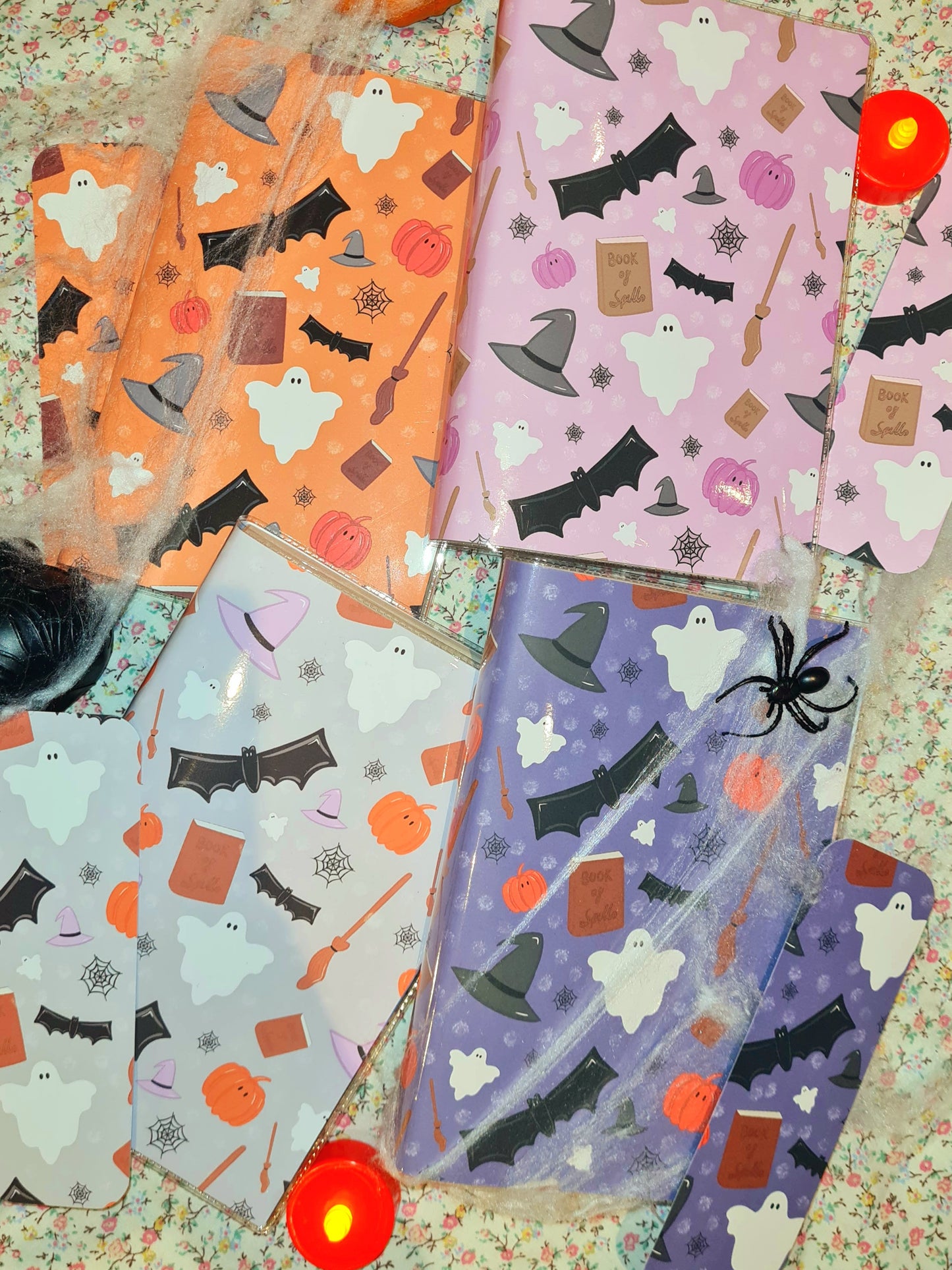 Halloween/Spooky Protective Interchangeable Book Covers.