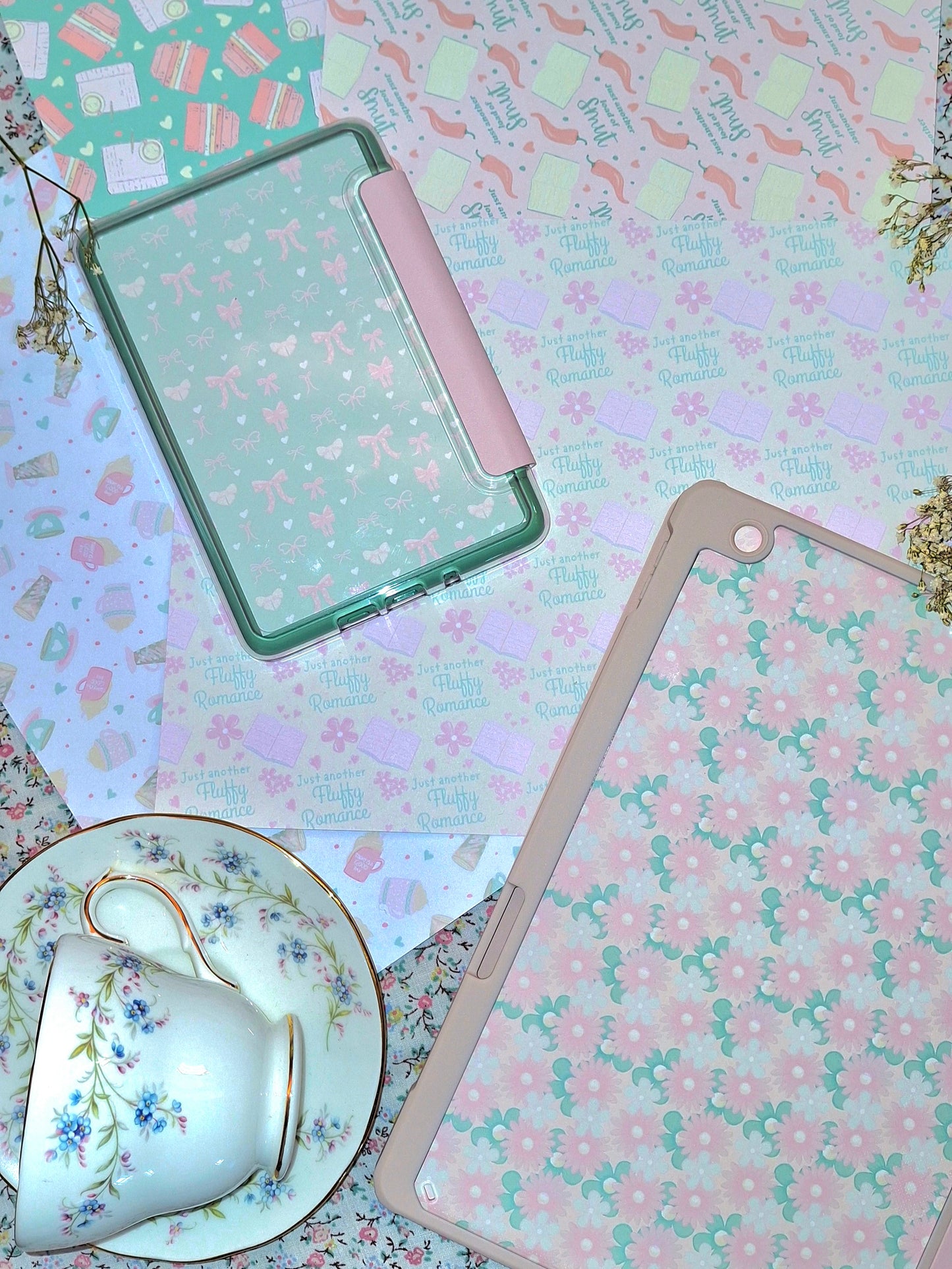 Matcha Green Printable Kindle Insert