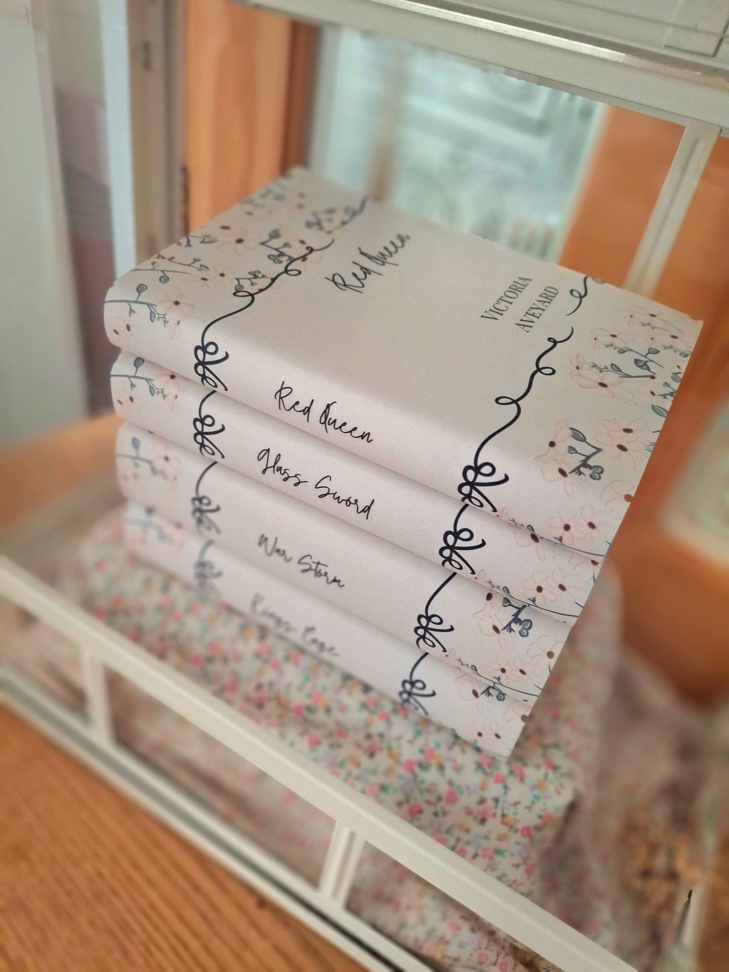 Custom Tall Flower Dust Jackets, you choose your Titles and Colours.