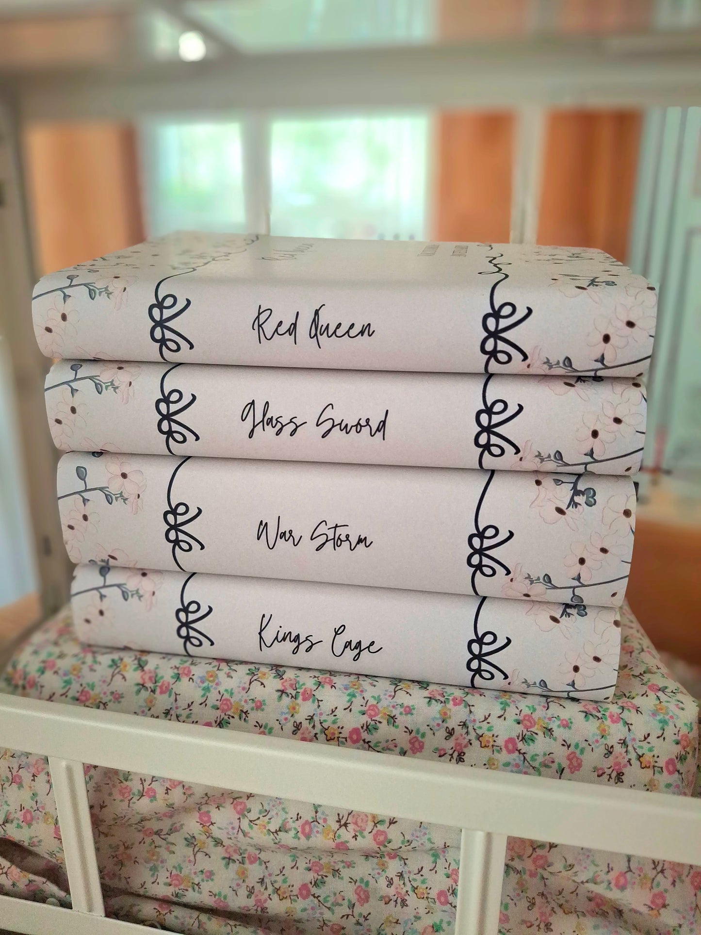 Custom Tall Flower Dust Jackets, you choose your Titles and Colours.