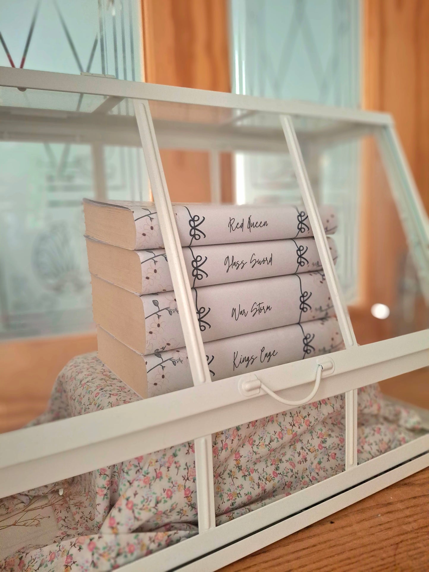 Custom Tall Flower Dust Jackets, you choose your Titles and Colours.