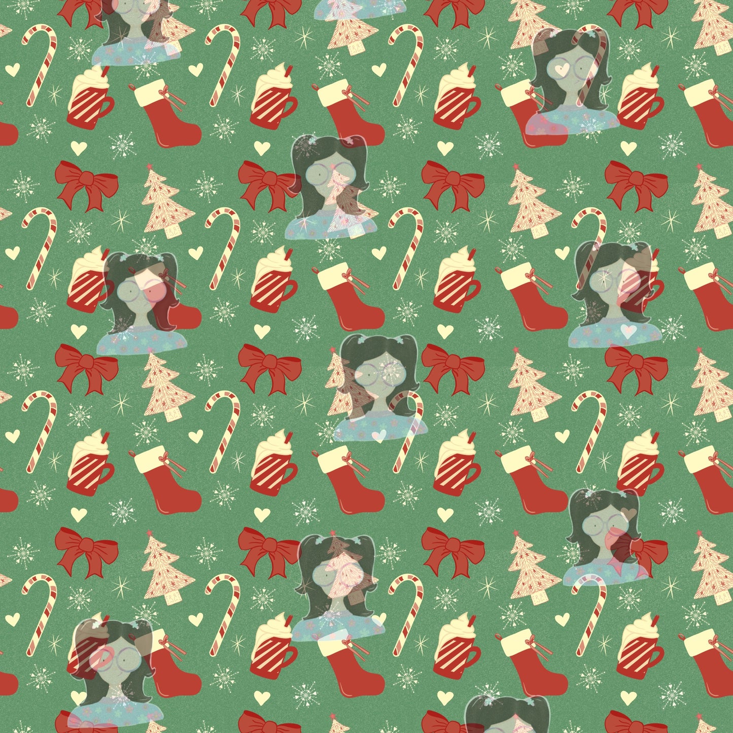 Pastel Christmas Pattern
