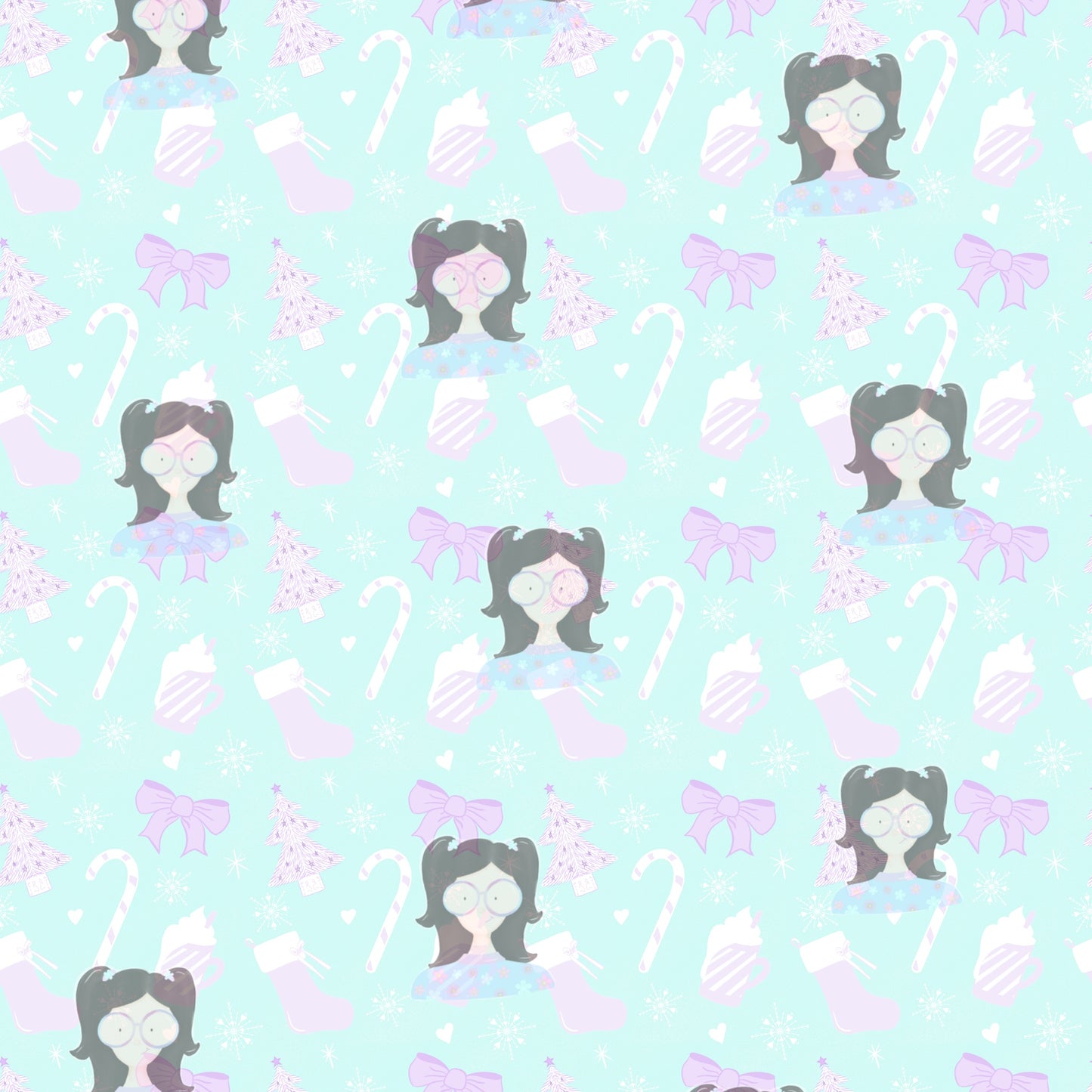 Pastel Christmas Pattern