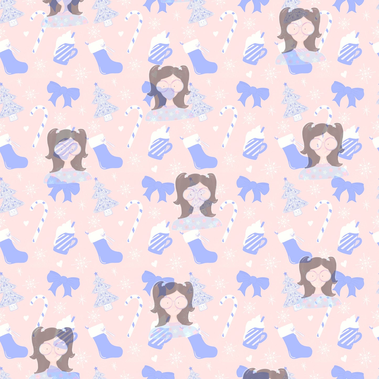 Pastel Christmas Pattern