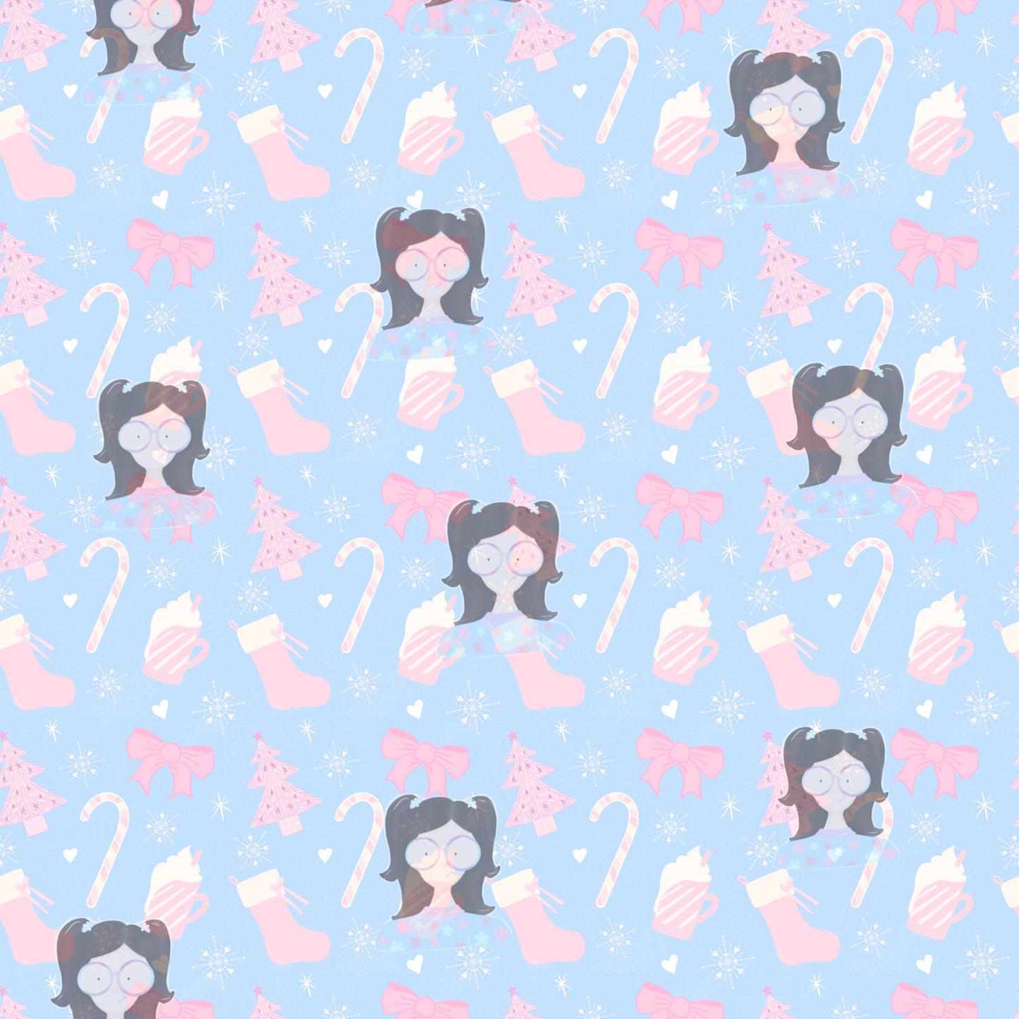Pastel Christmas Pattern