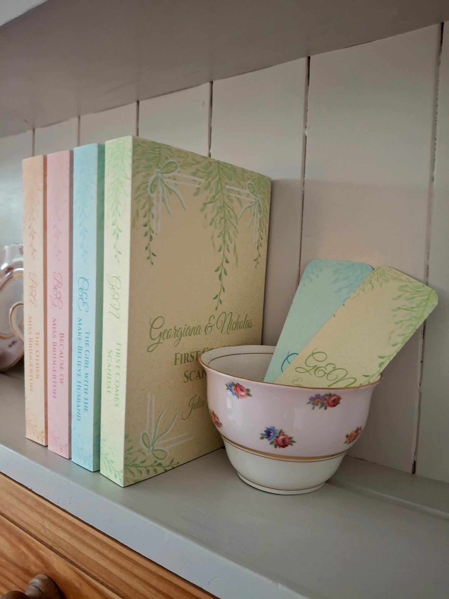 Bridgerton Prequel Dust Covers and Bookmarks