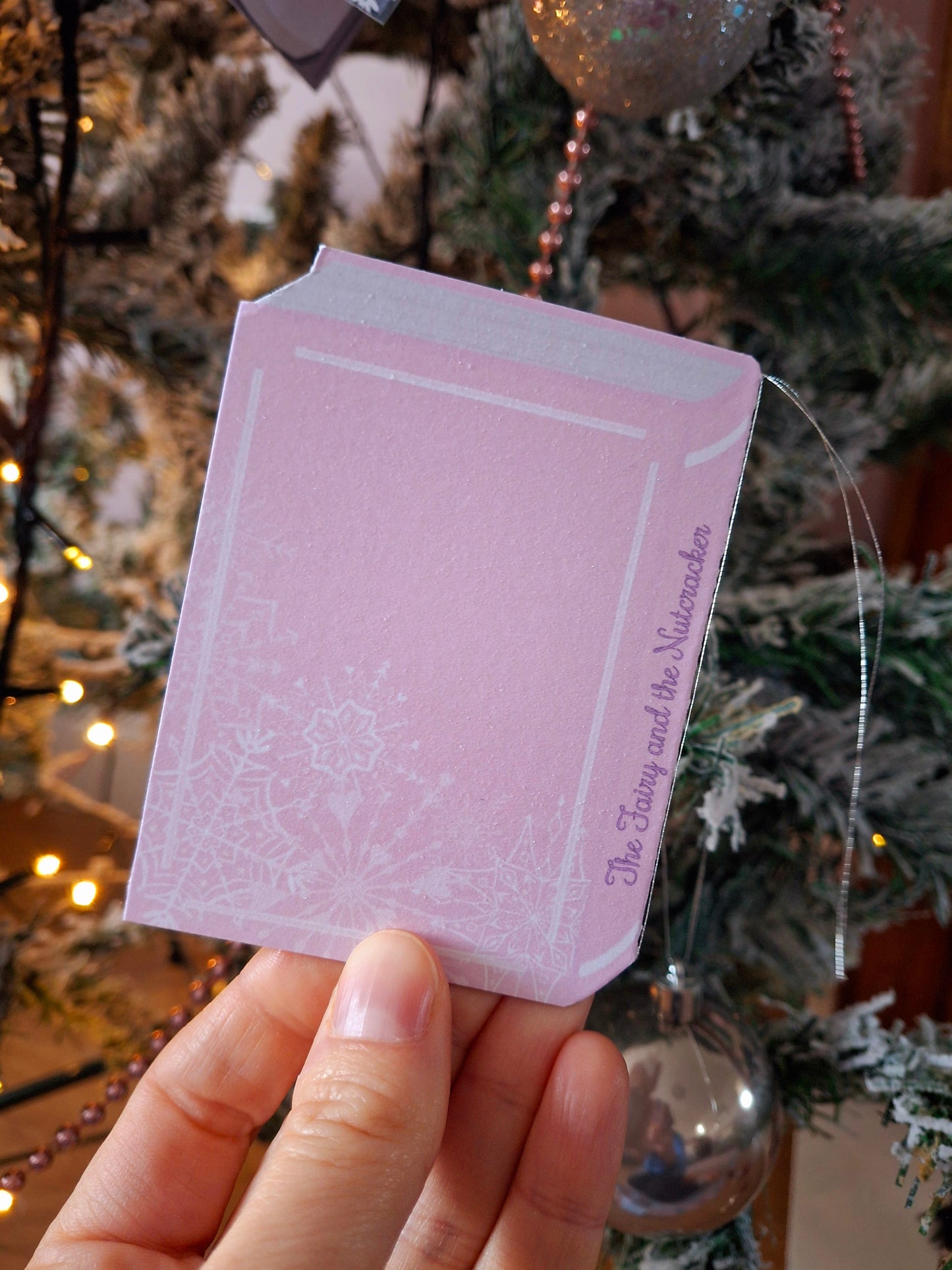 Mini Christmas Book Decorations