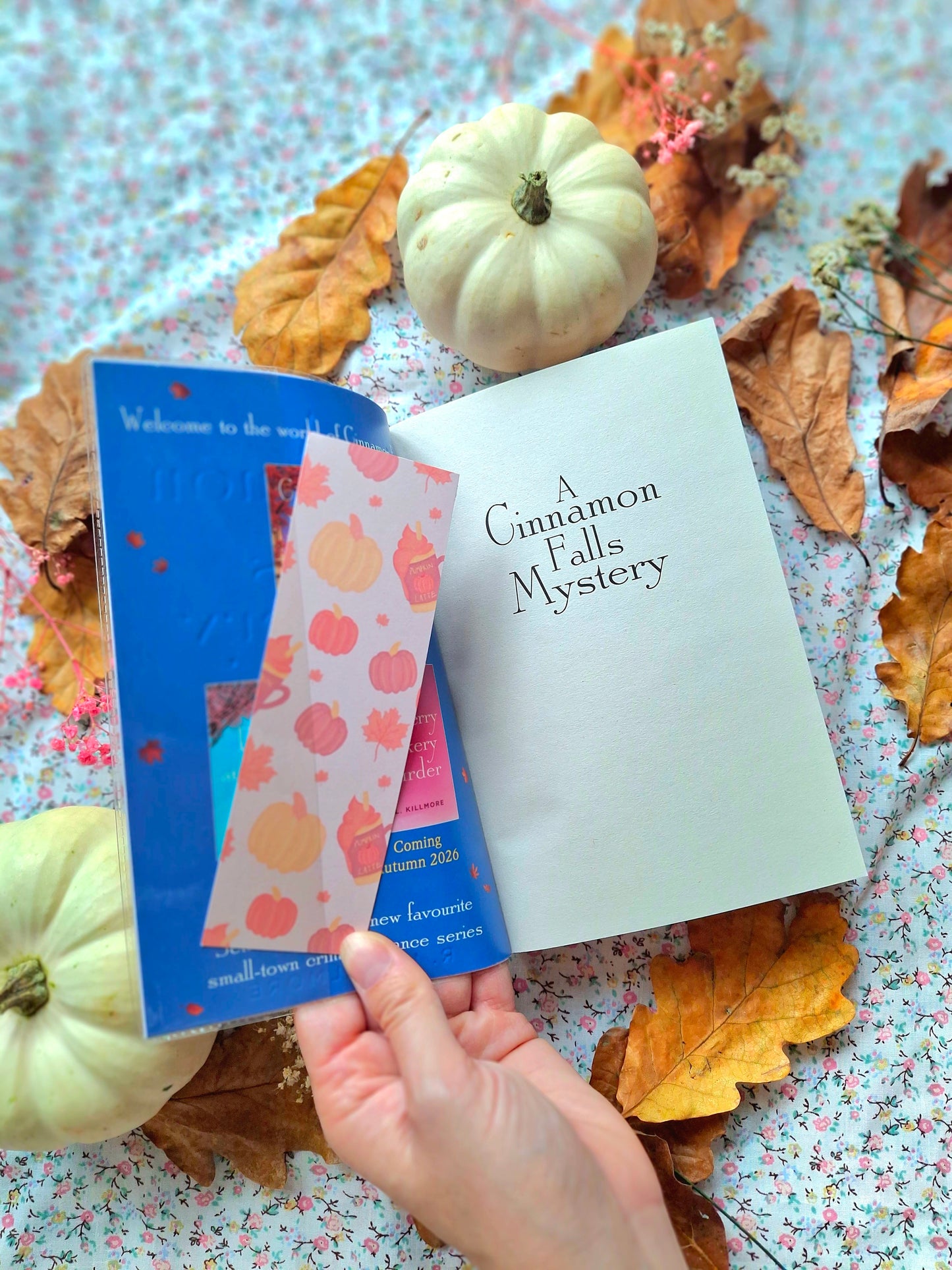 Pastel Autumn Protective Interchangeable Book Covers.