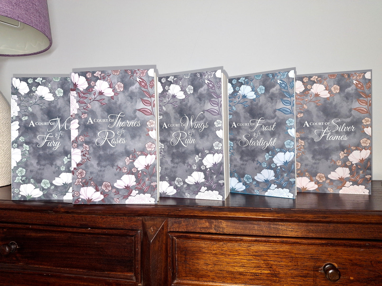Dark Acotar Book Dust Jackets and Bookmarks