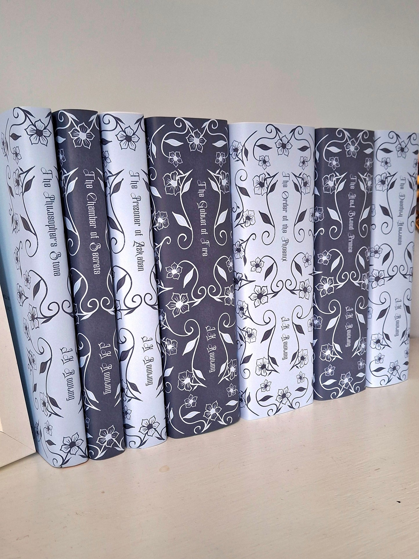 Custom Simple Elegant Dust Jackets, you choose your Titles and Colours.