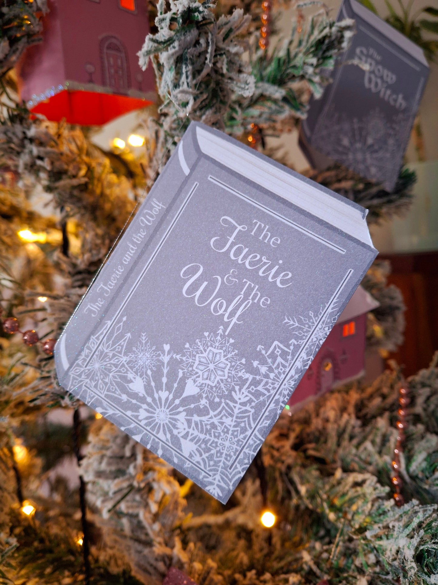 Mini Fantasy Christmas Book Decorations