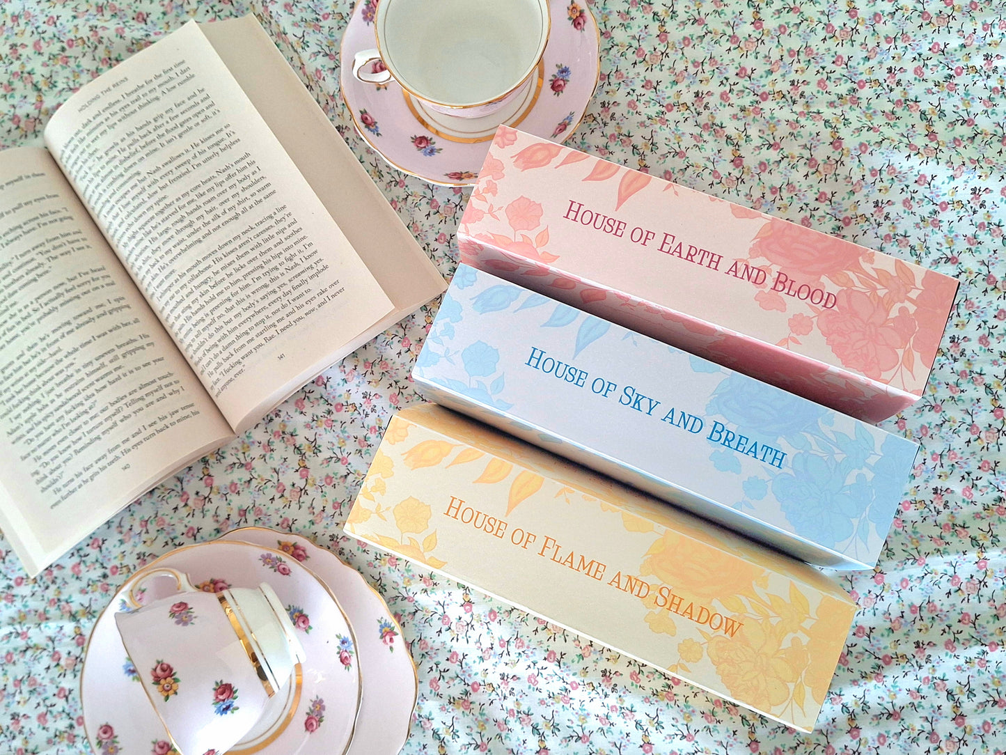 Crescent City Dust Covers and Bookmarks