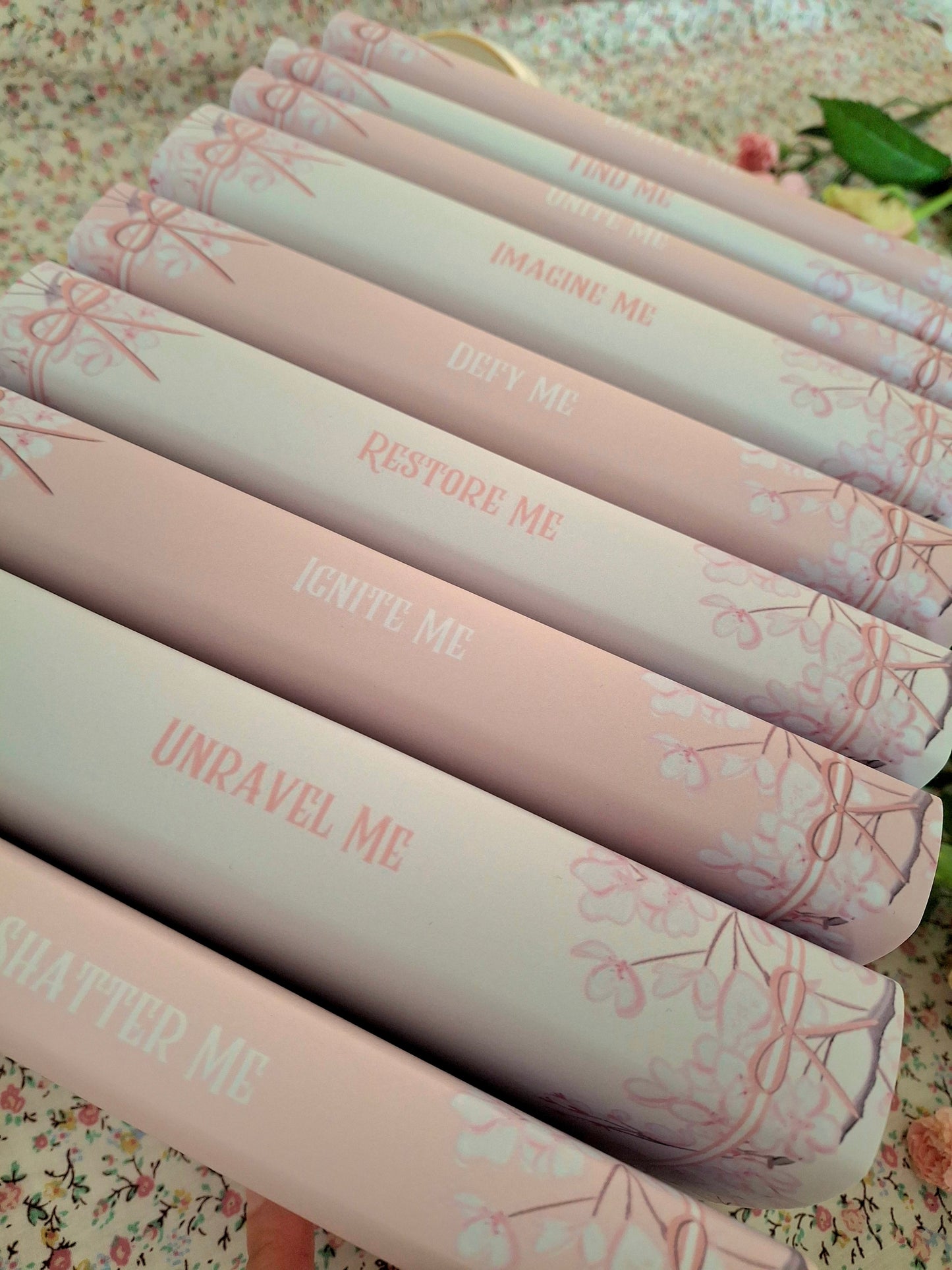 Custom Cherry Blossom Dust Jackets, you choose your Titles and Colours.