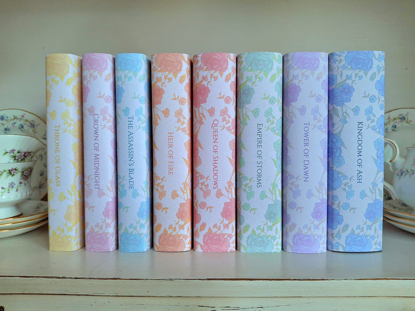 Digital Download. TOG Floral Dust Jackets. Print at Home.