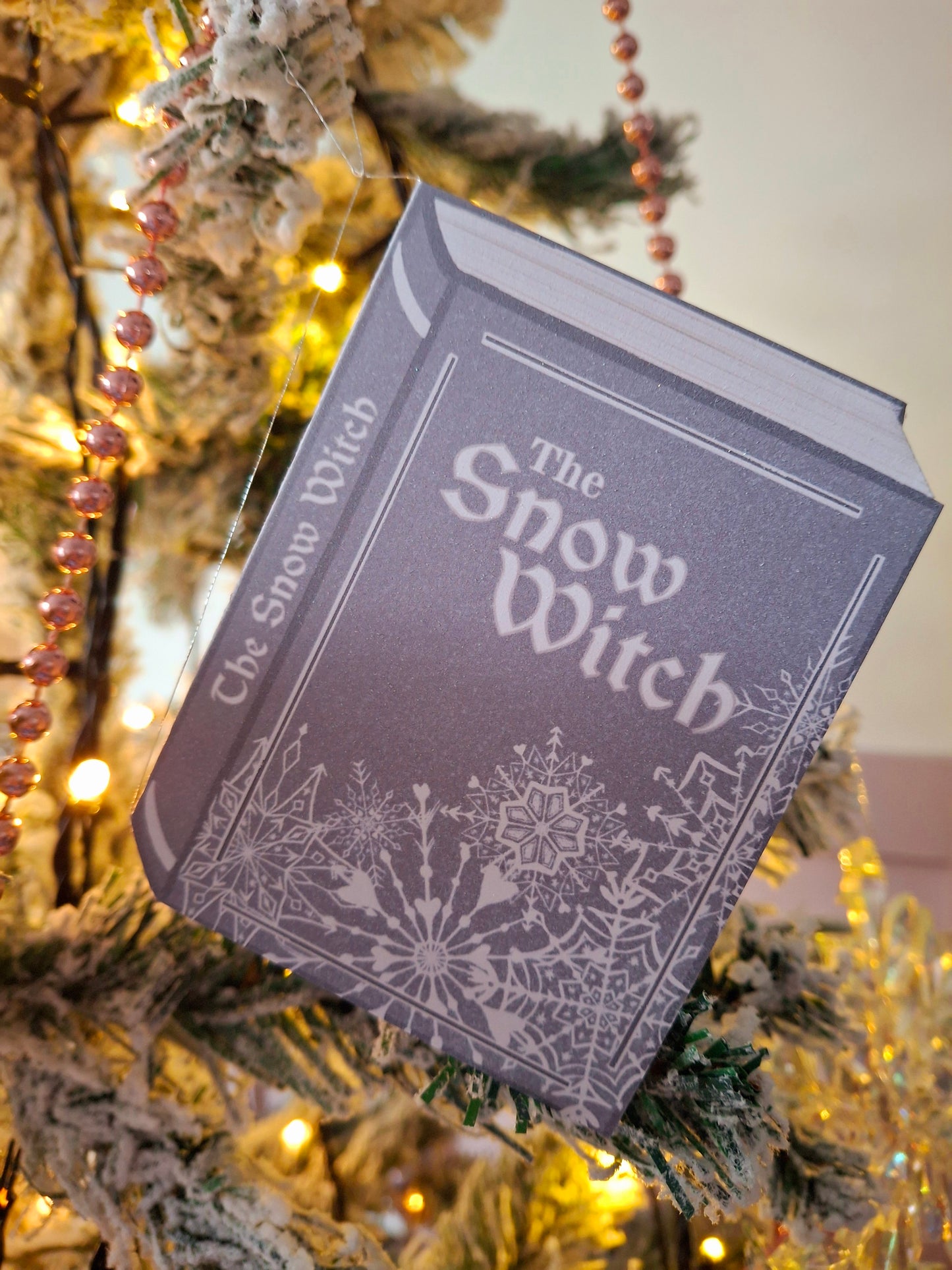 Mini Fantasy Christmas Book Decorations
