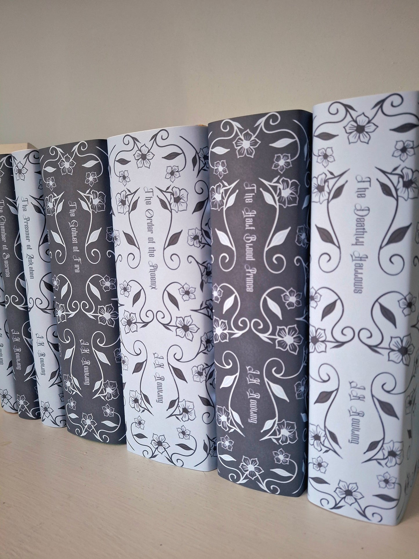 Custom Simple Elegant Dust Jackets, you choose your Titles and Colours.