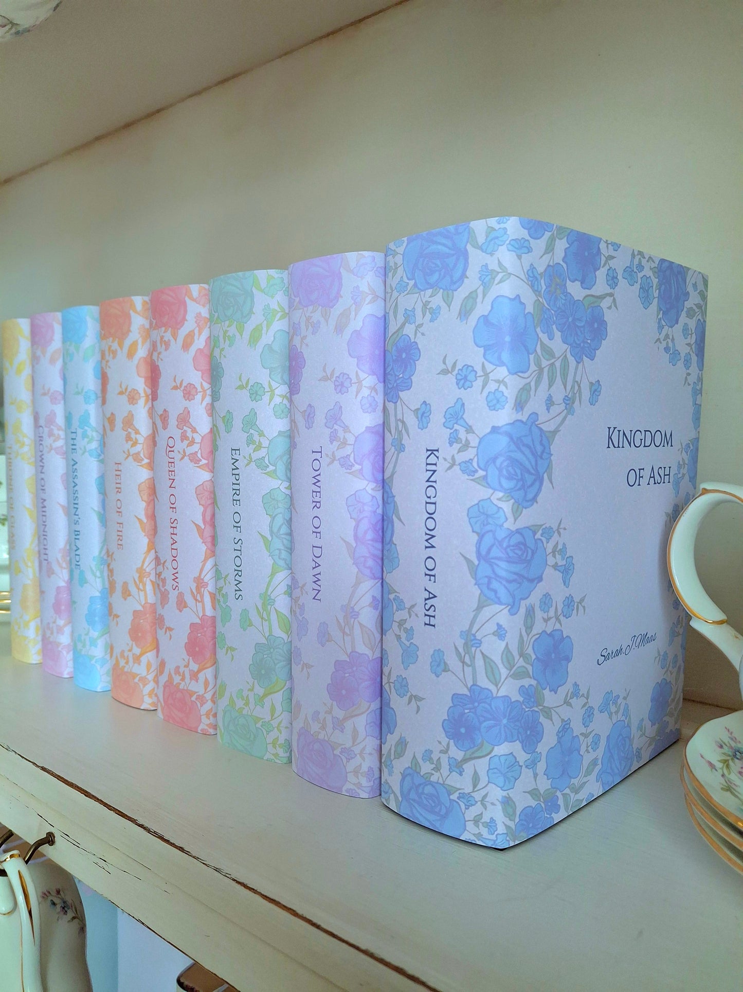 Digital Download. TOG Floral Dust Jackets. Print at Home.