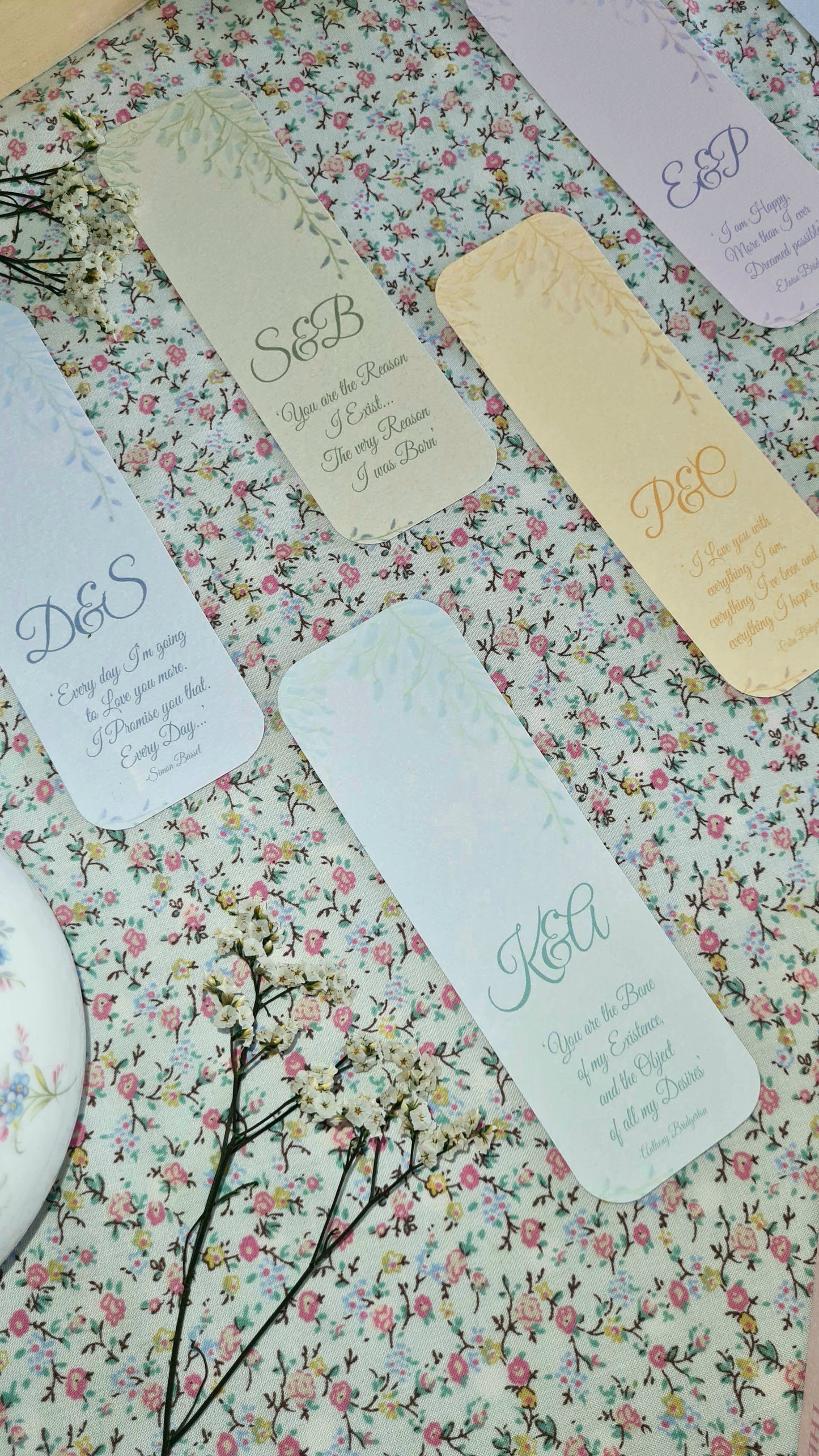 Bridgerton Bookmarks
