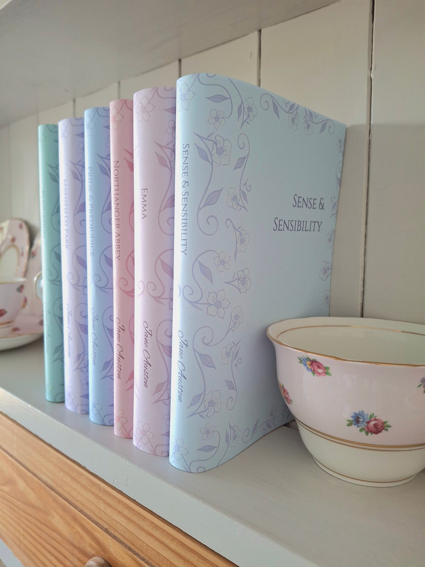 Custom Simple Elegant Dust Jackets, you choose your Titles and Colours.