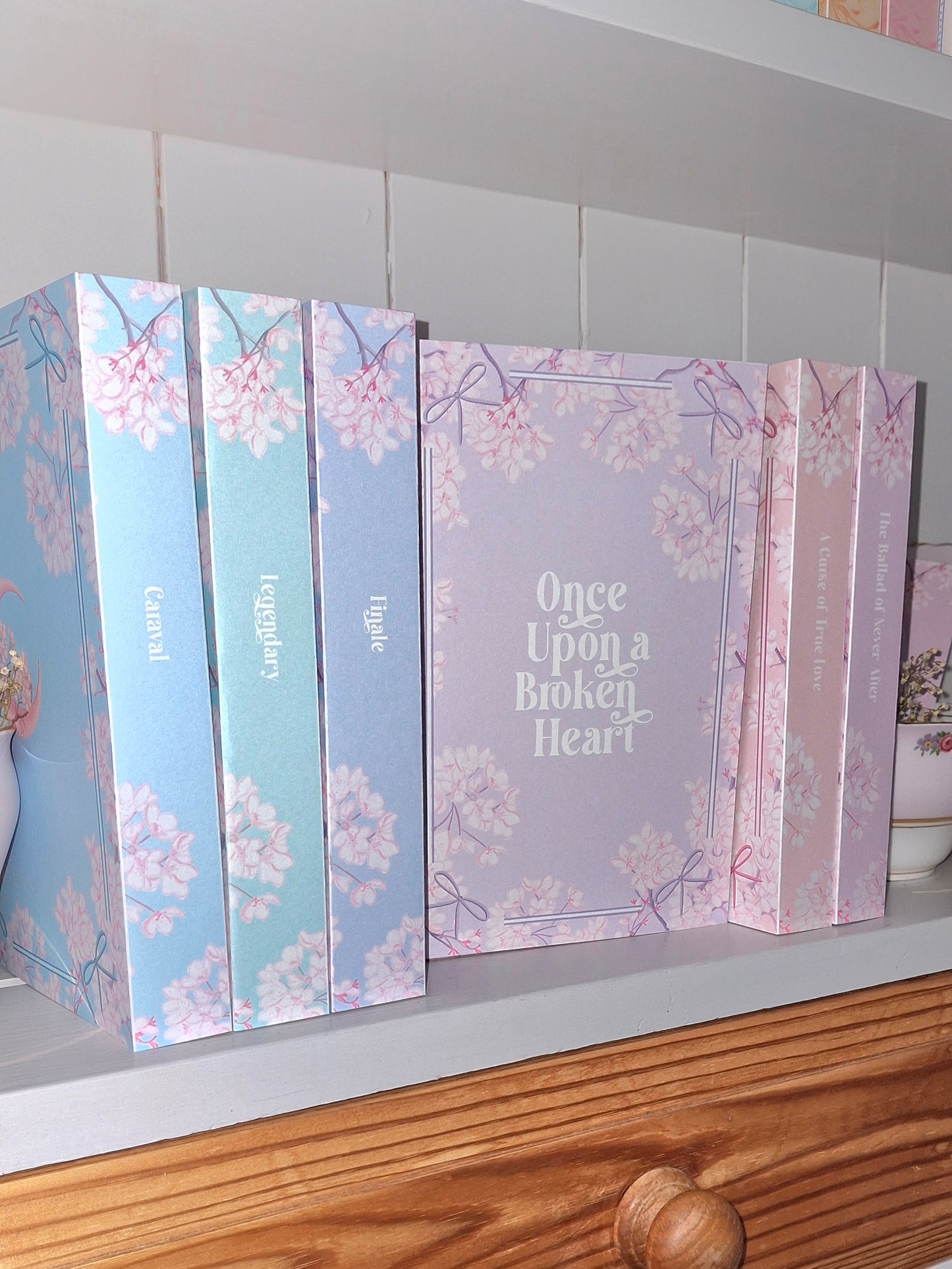 Once Upon a Time Dust Covers and Bookmarks