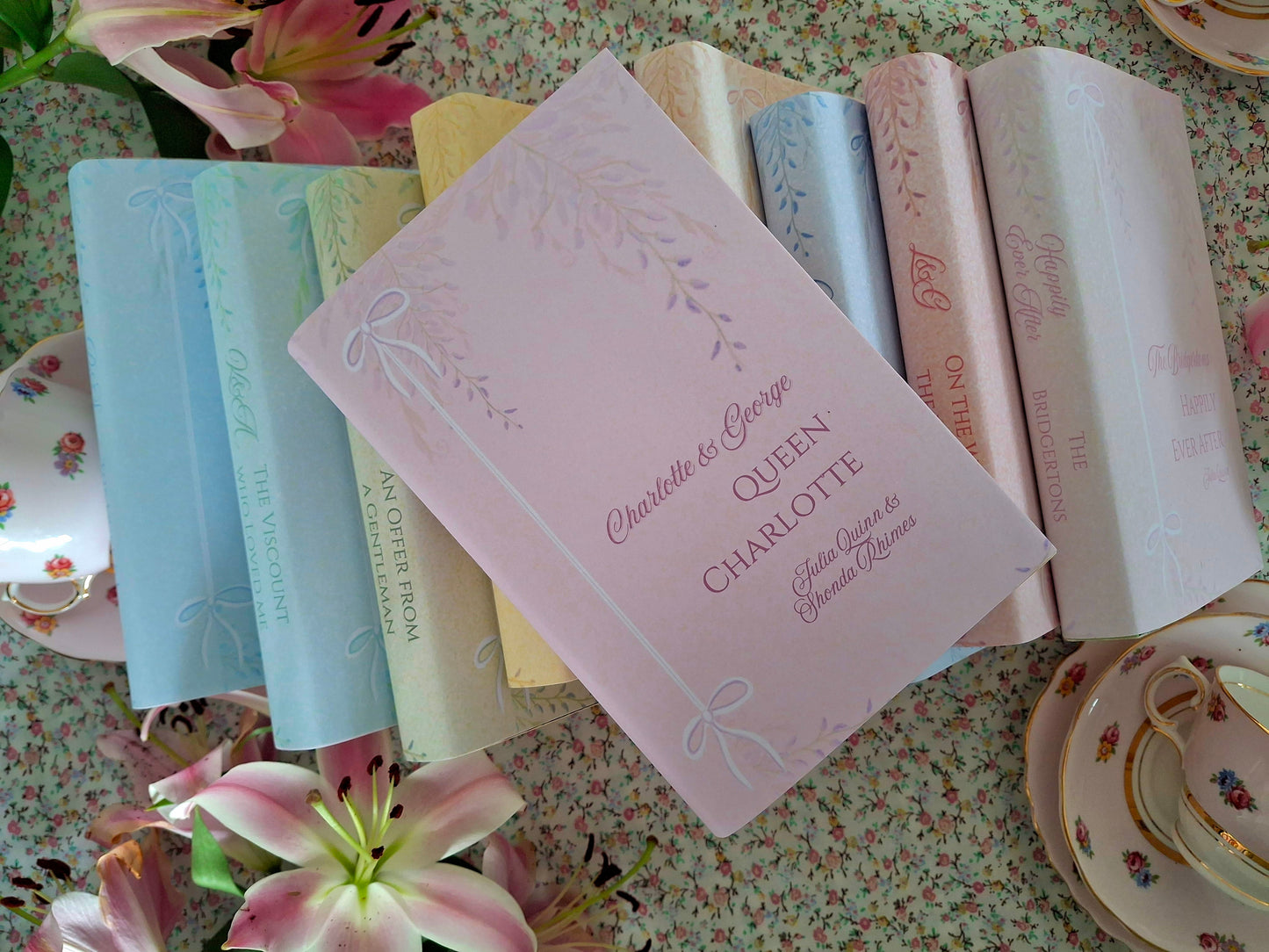 Bridgerton DIGITAL UNIVERSAL Book Dust Jackets