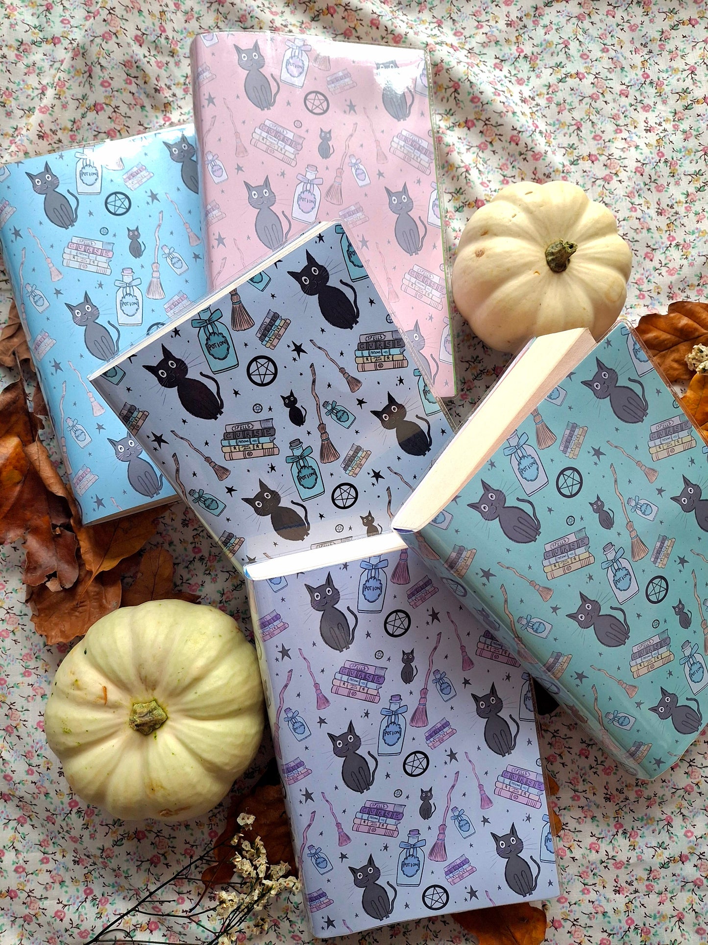 'Witch's Potion' Protective Interchangeable Book Covers.