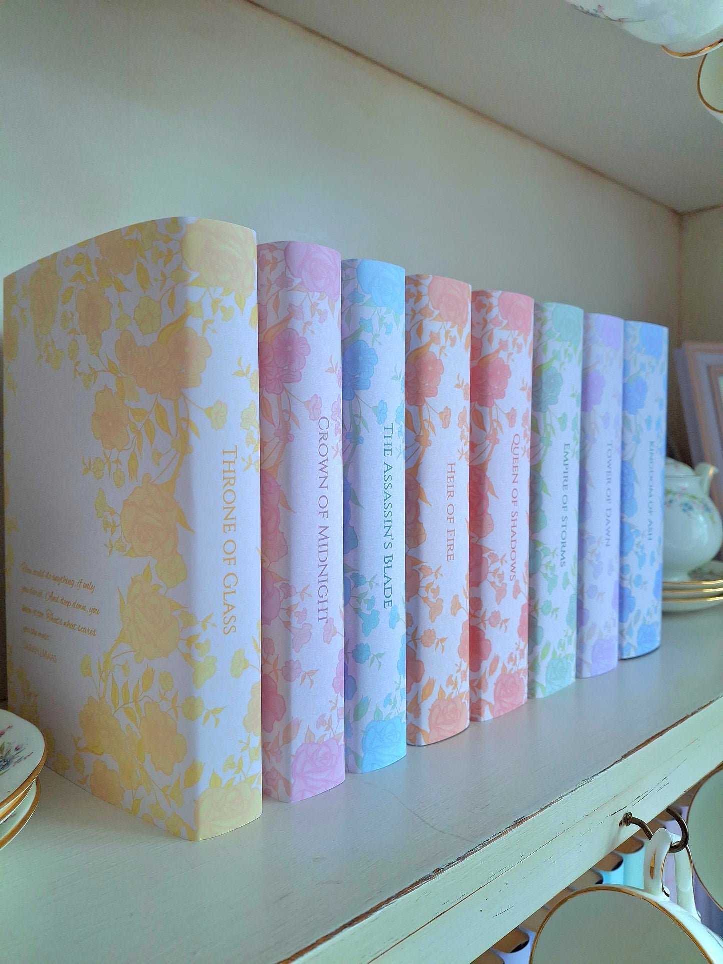Digital Download. TOG Floral Dust Jackets. Print at Home.