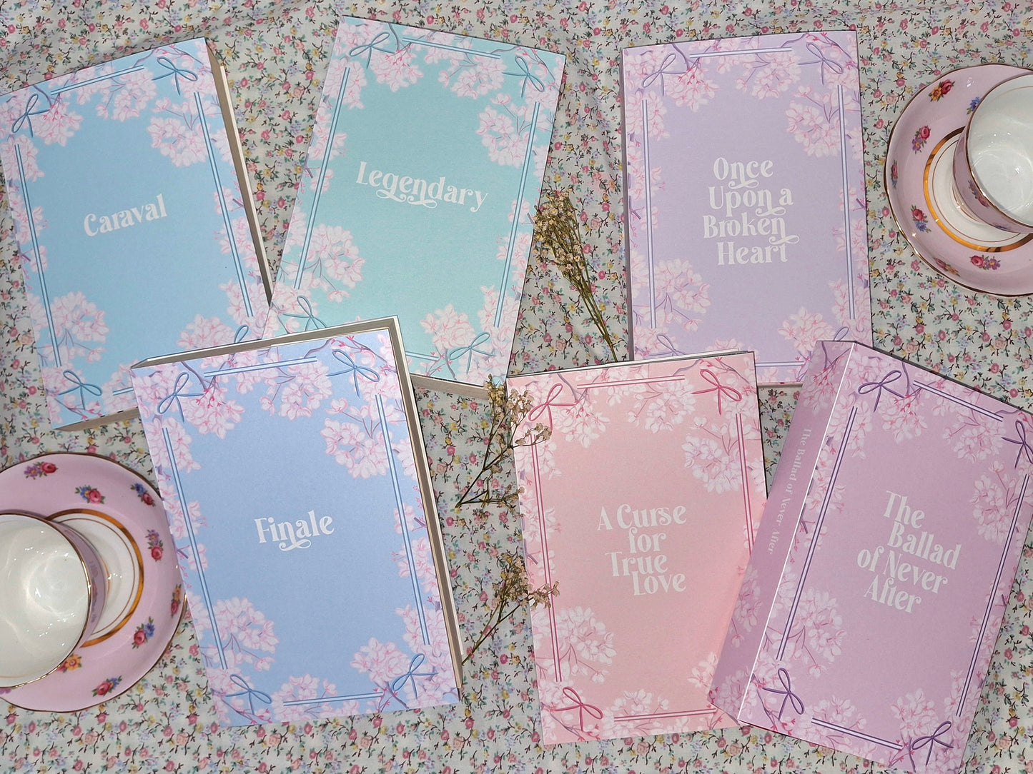 Once Upon a Time Dust Covers and Bookmarks