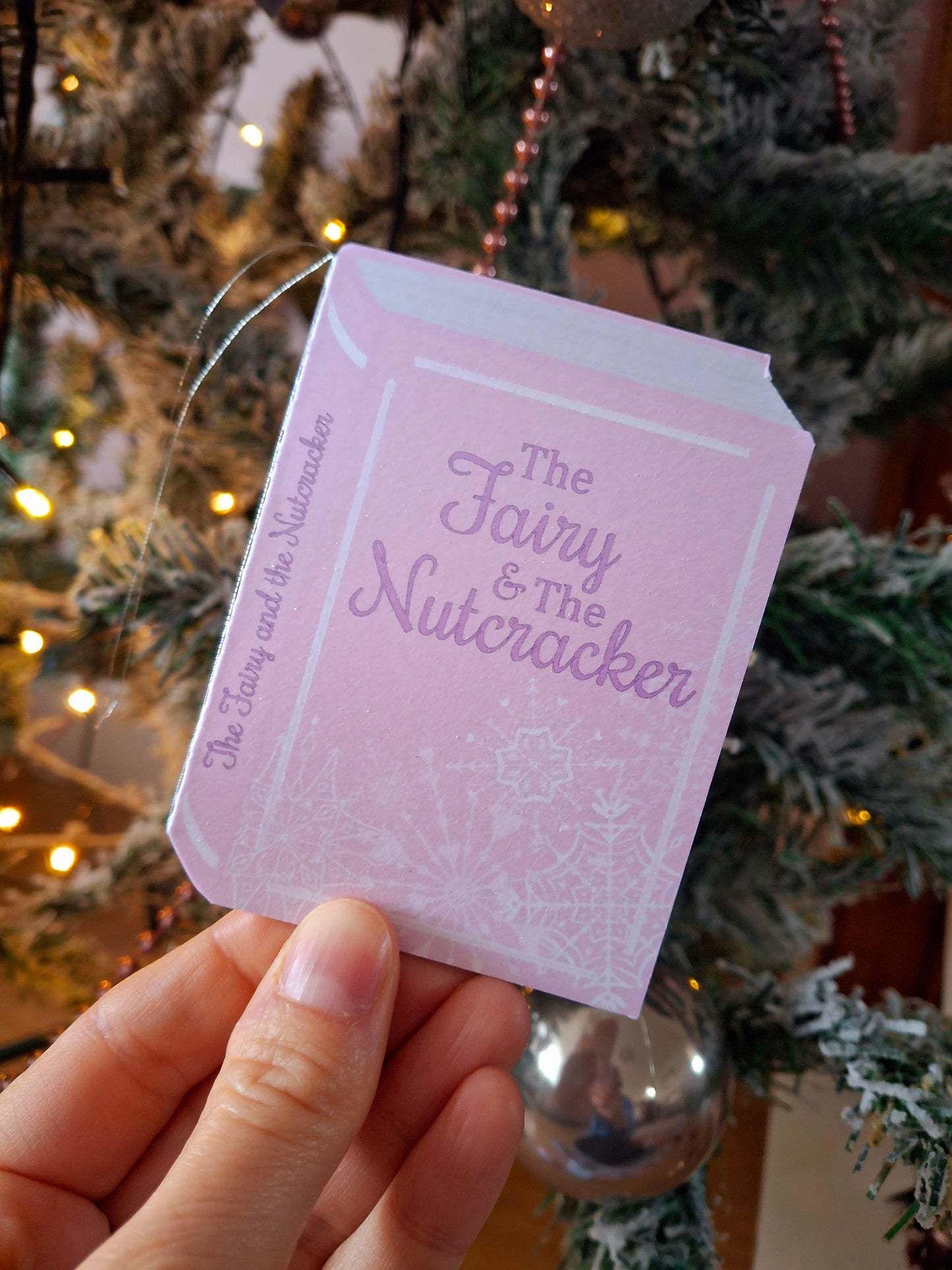 Mini Christmas Book Decorations
