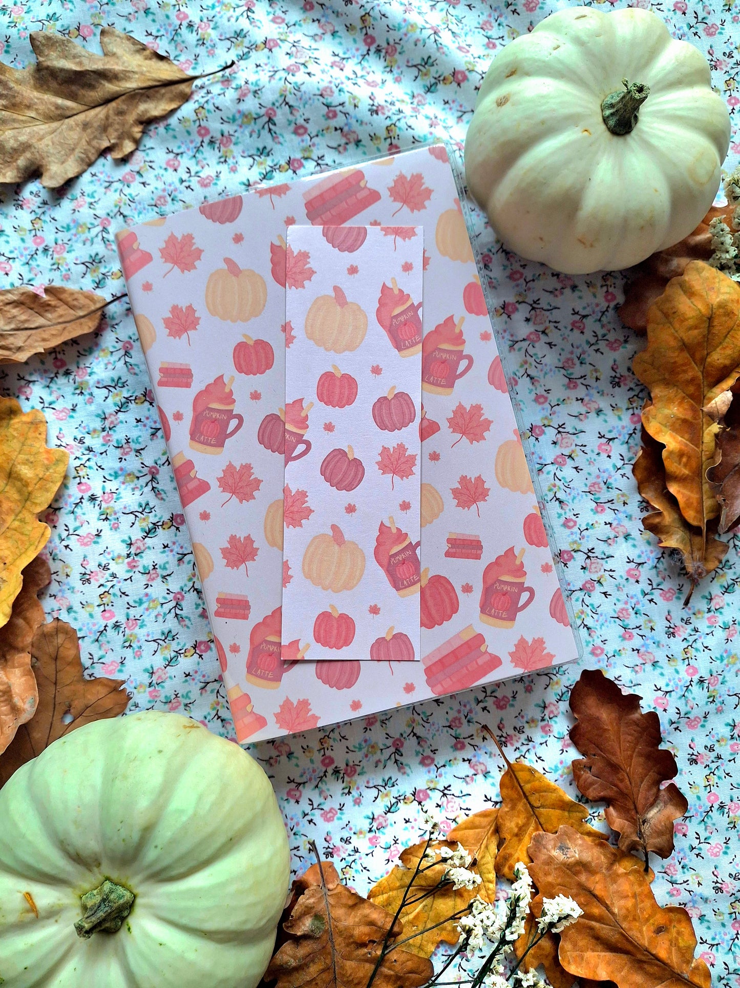 Pastel Autumn Protective Interchangeable Book Covers.