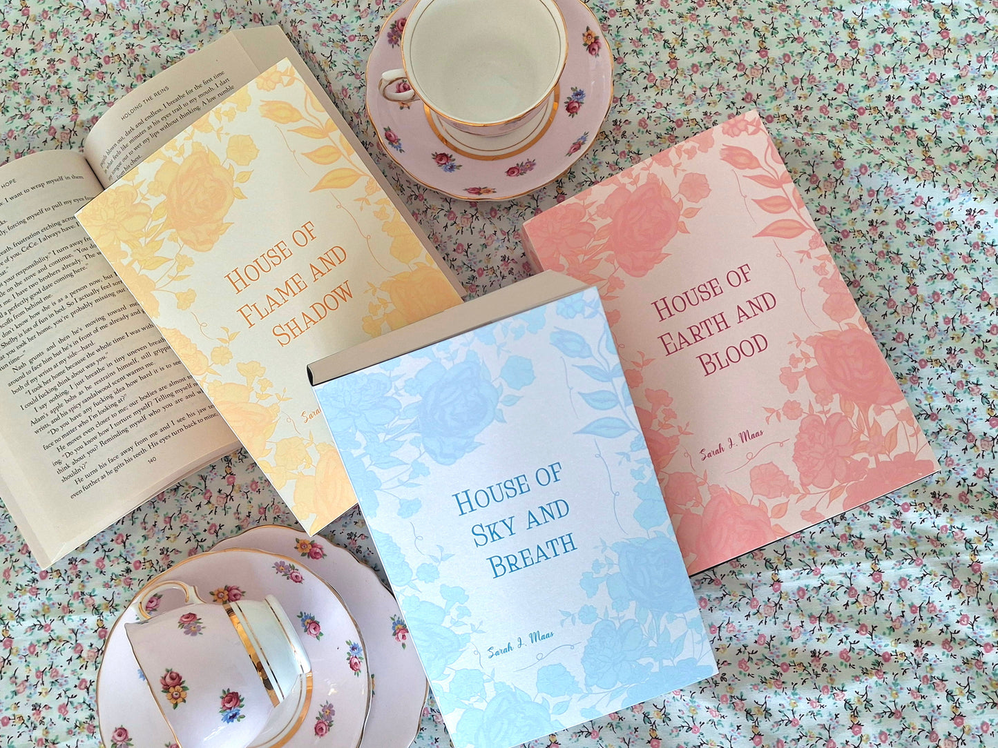 Crescent City Dust Covers and Bookmarks