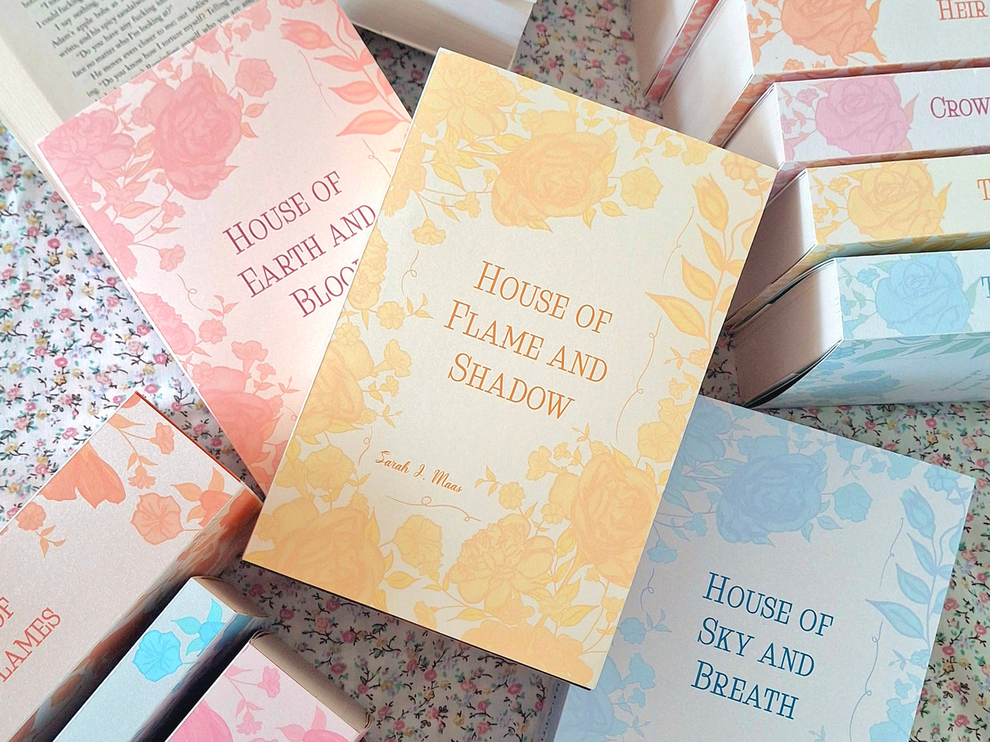 Crescent City Dust Covers and Bookmarks
