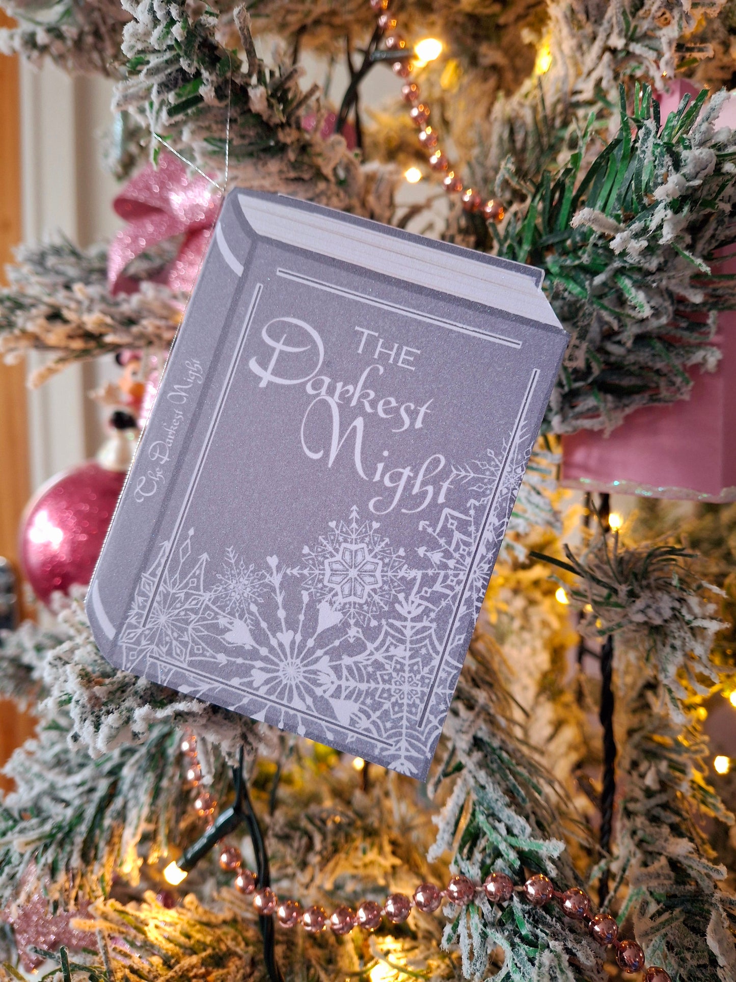 Mini Fantasy Christmas Book Decorations