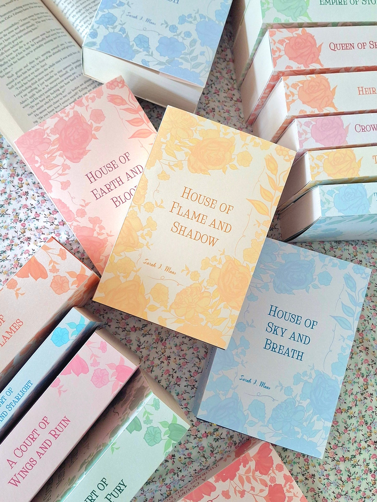 Crescent City Dust Covers and Bookmarks