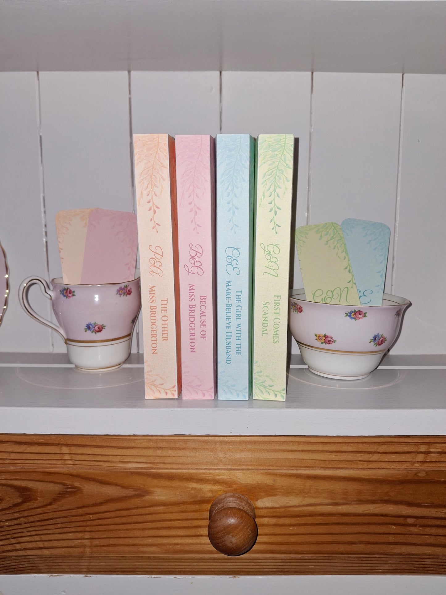 Bridgerton Prequel Dust Covers and Bookmarks