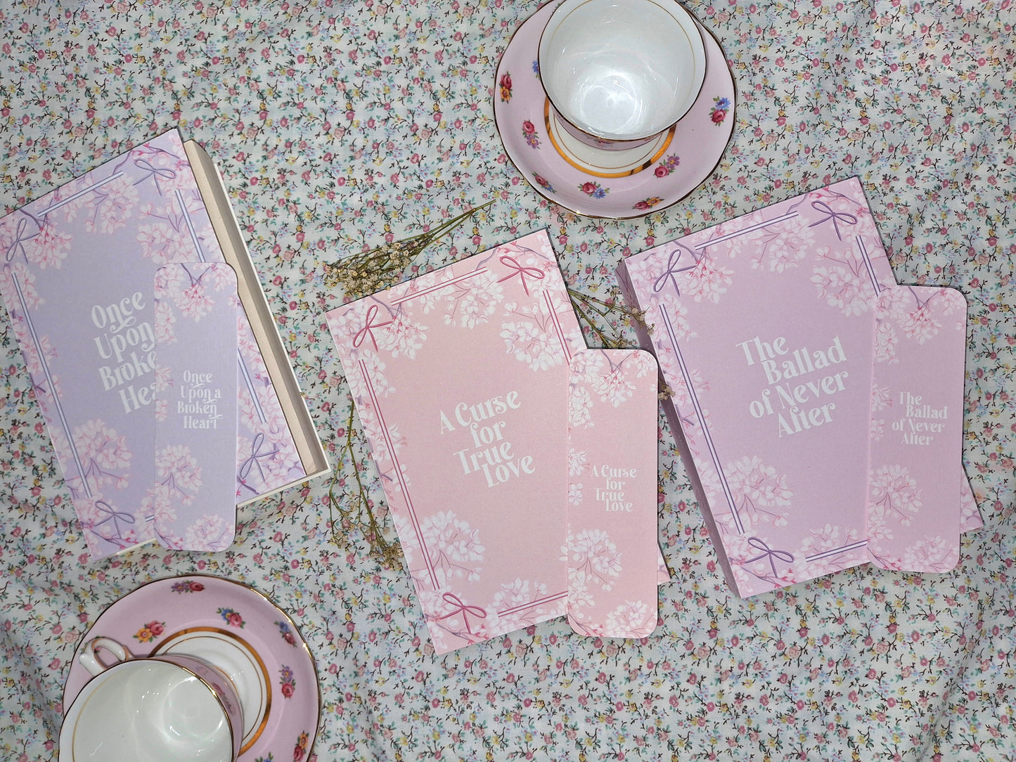 Once Upon a Time Dust Covers and Bookmarks