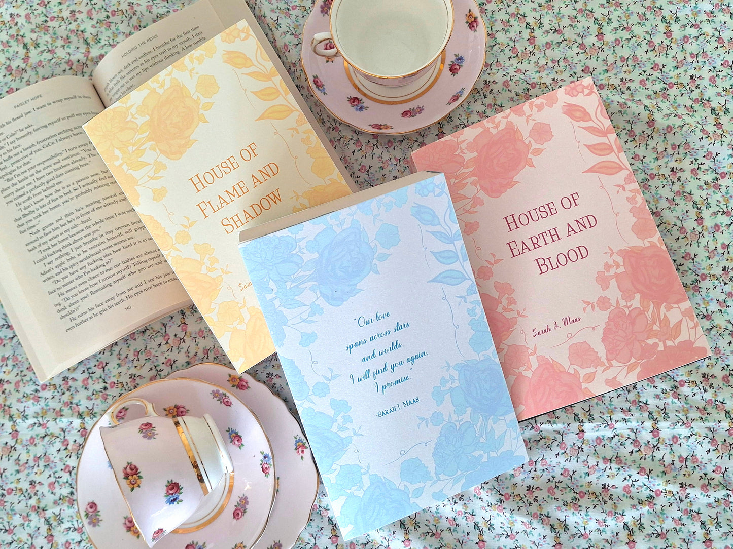 Crescent City Dust Covers and Bookmarks
