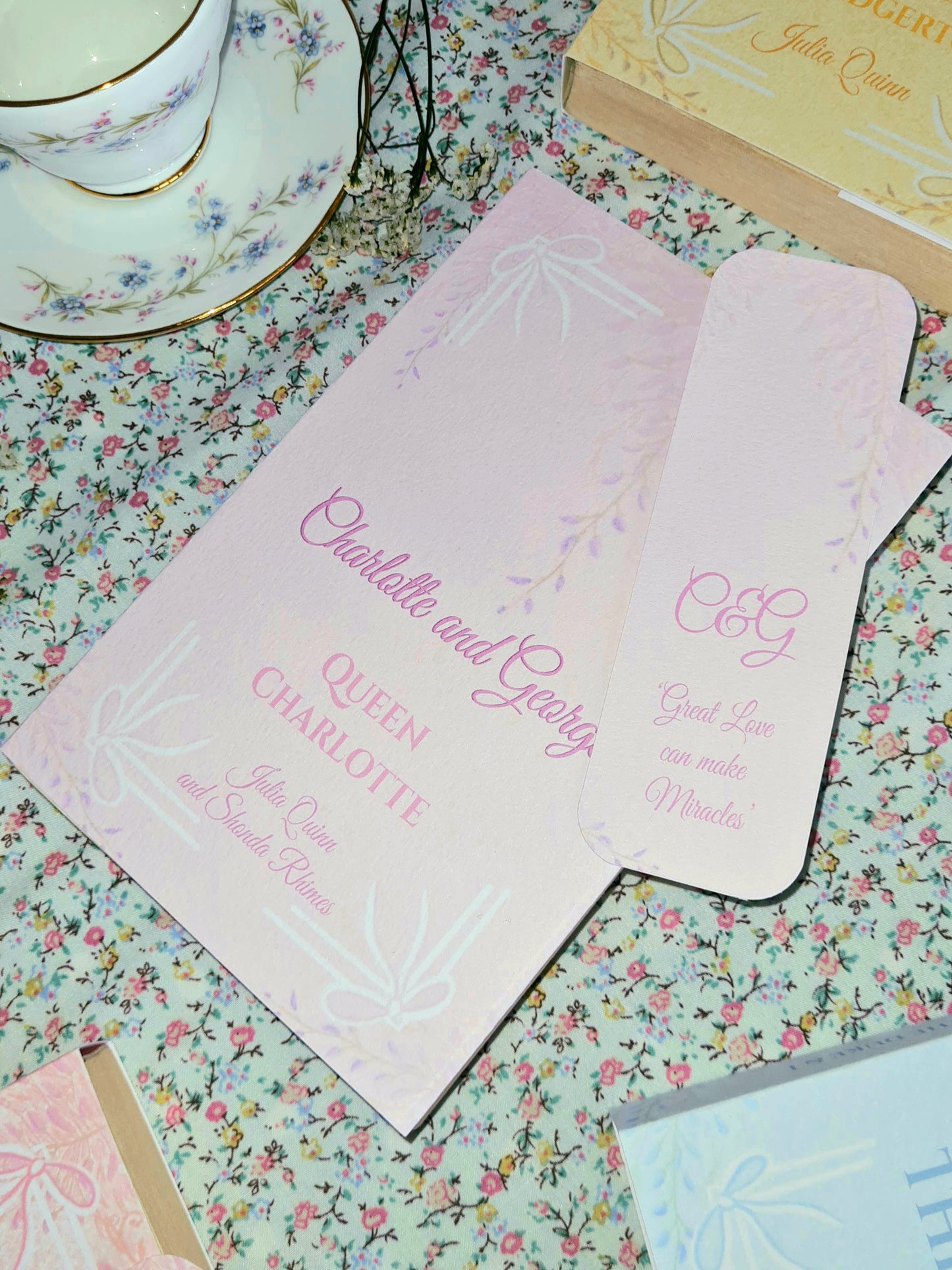 Bridgerton (UK Only) Dust Covers and Bookmarks