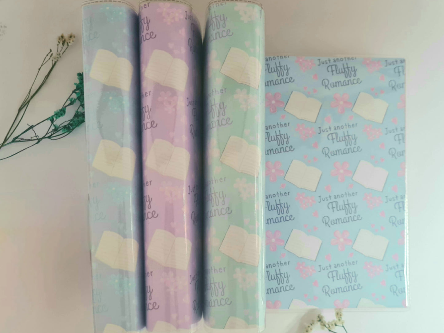 Cute Protective Interchangeable Book Covers. Romance.