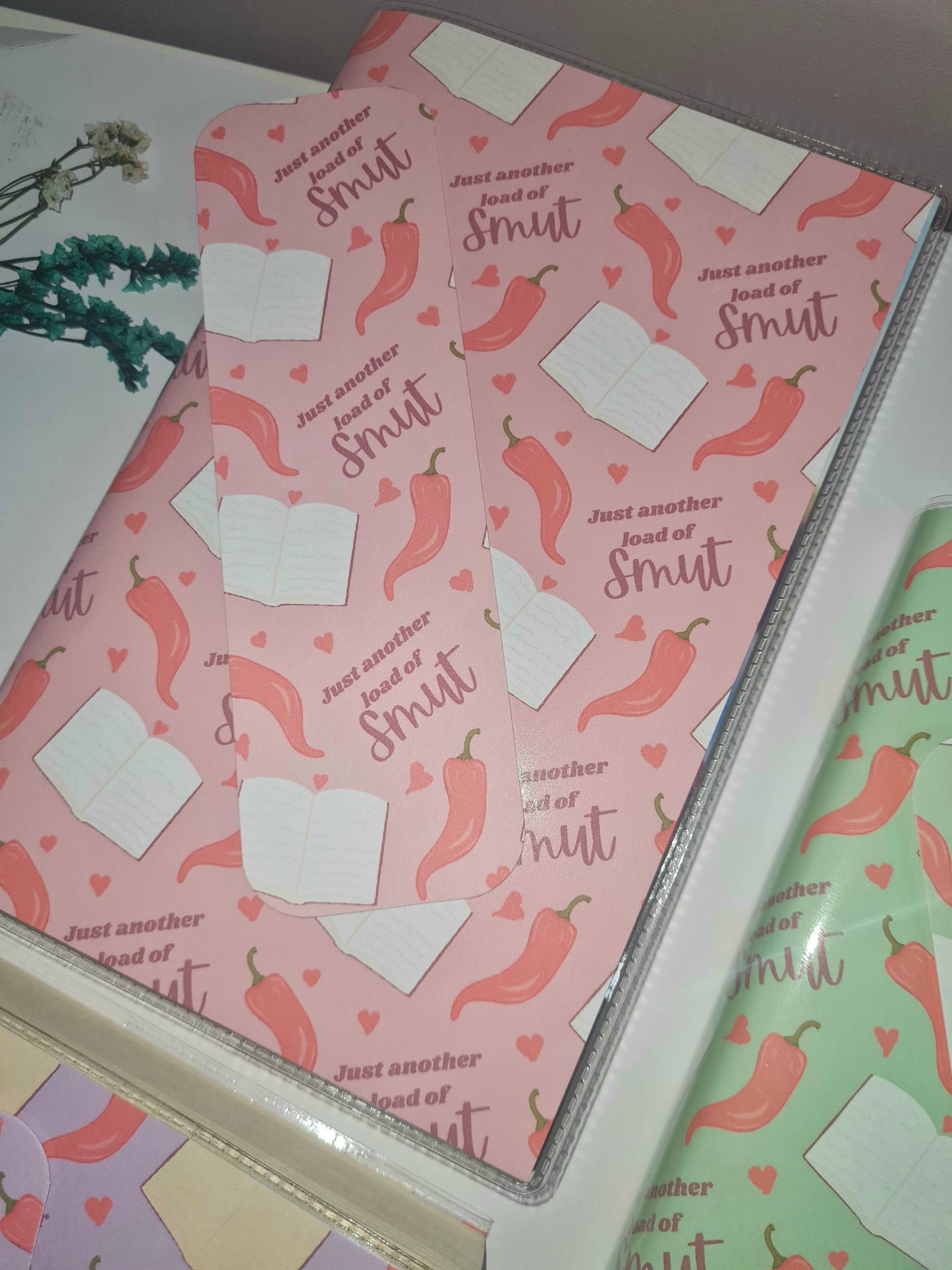 Smut Book Protective Interchangeable Book Covers. Smutty