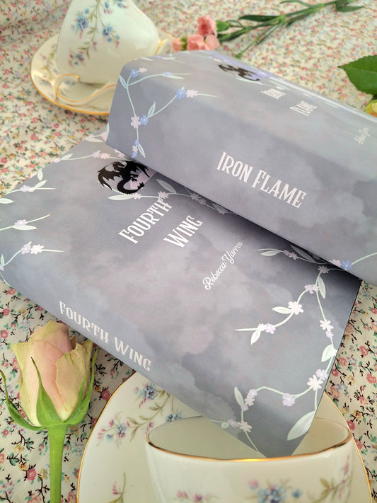 Custom Sword & Dragon Dust Jackets, you choose your Titles and Colours.