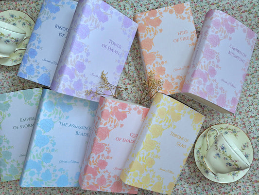 Digital Download. TOG Floral Dust Jackets. Print at Home.