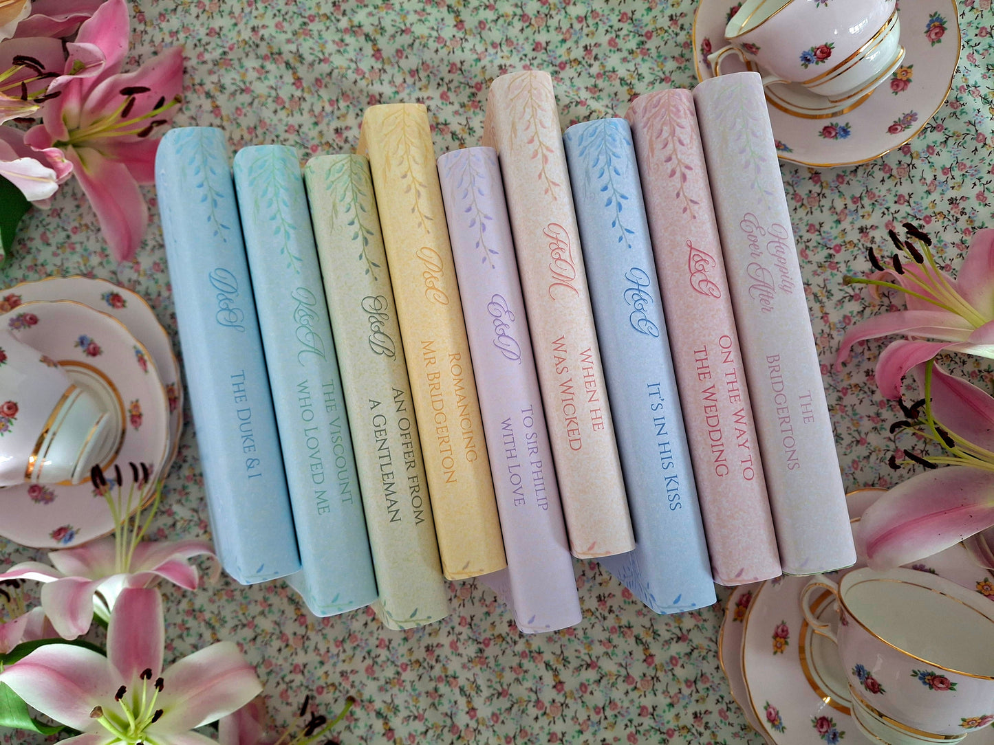 Bridgerton DIGITAL UNIVERSAL Book Dust Jackets