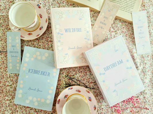Maple Hill Dust Covers and Bookmarks Hannah Grace