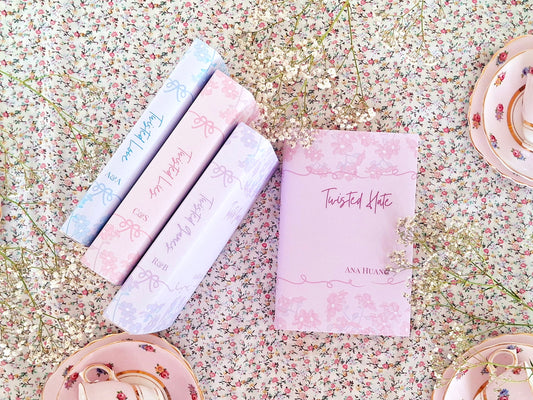 Custom Tall Flower Dust Jackets, you choose your Titles and Colours.
