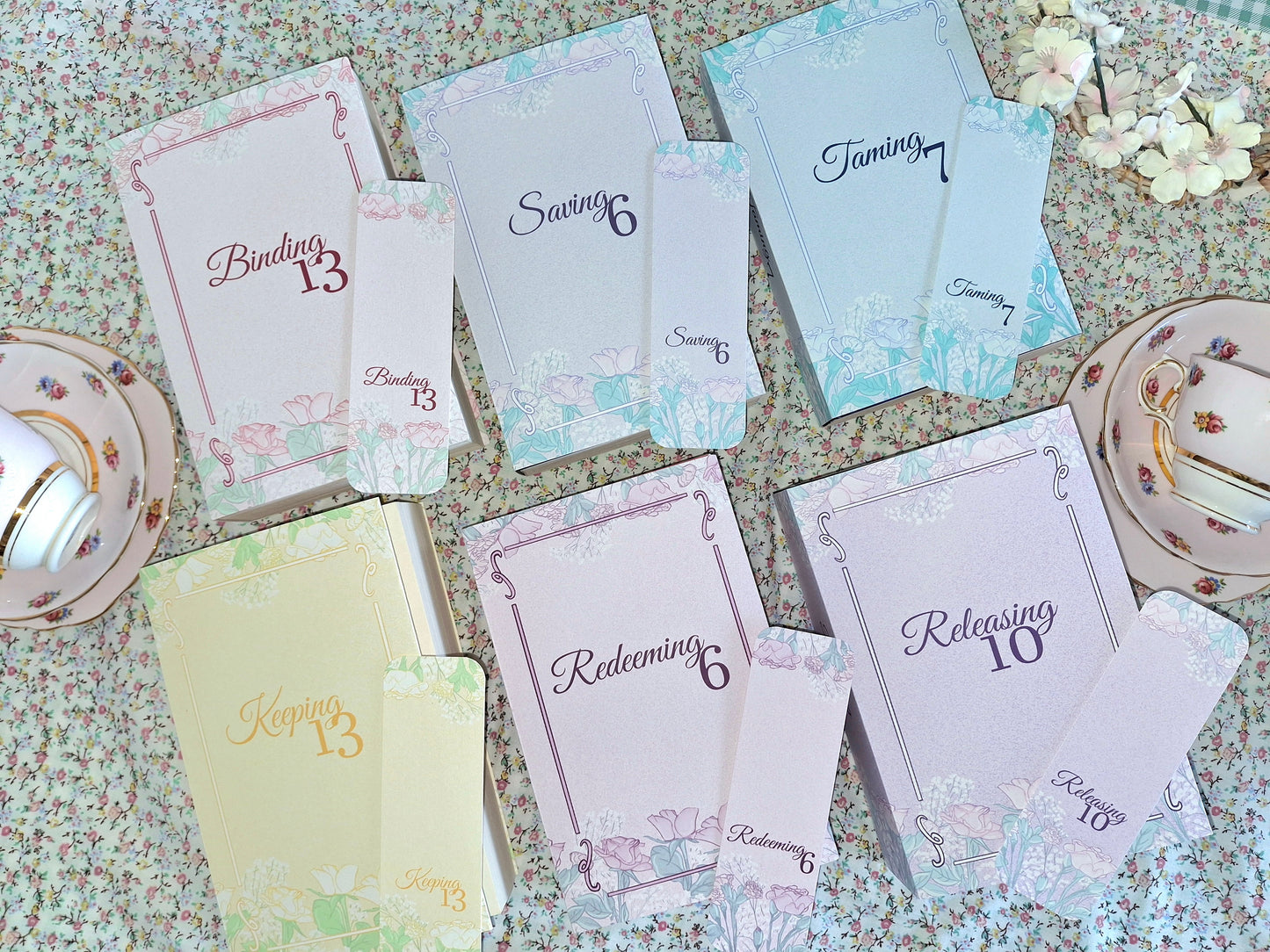 Rugby Romance Dust Covers and Bookmarks